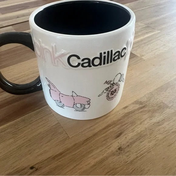 Mary Kay Pink Cadillac 20oz Mug Cup Coffee Tea Hot Chocolate Car Make Up MK - Picture 4 of 11